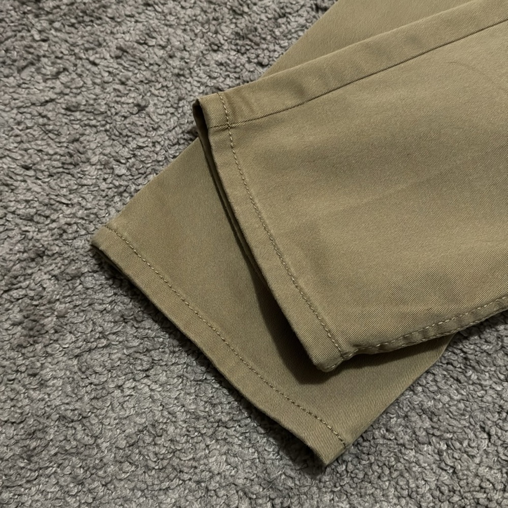 Men’s St John’s Bay Temp Flex Trousers-30x30-Sand Color-Stretchy Recycled Poly - Picture 12 of 12